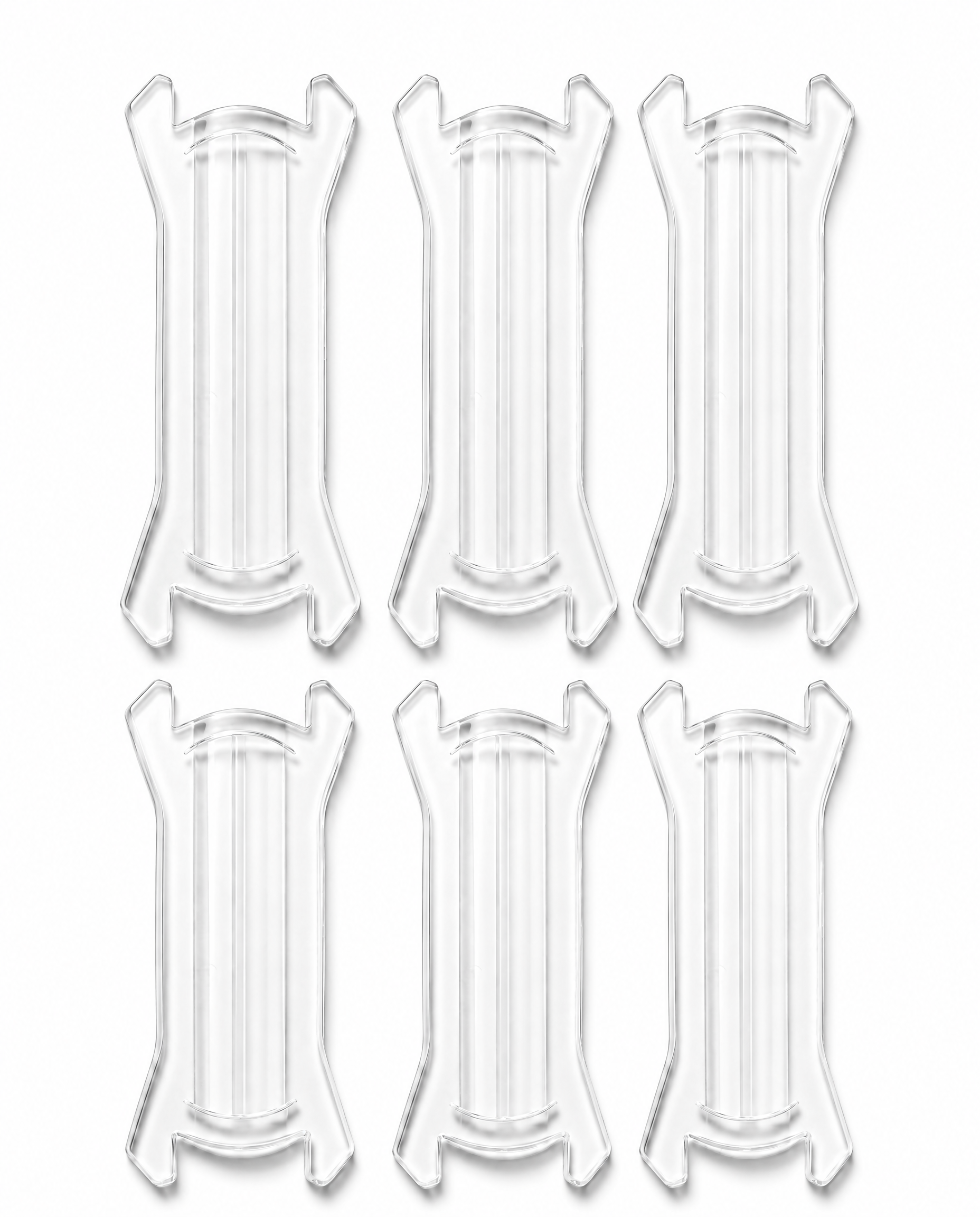 Zes transparante Peakform neusstrips voor teamvoorraad, six transparent nasal strips for teams