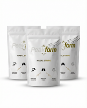 Peakform Performance Pack bundel met 90 transparante neusstrips voor atleten, nasal strips bundle
